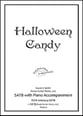 Halloween Candy SATB choral sheet music cover
